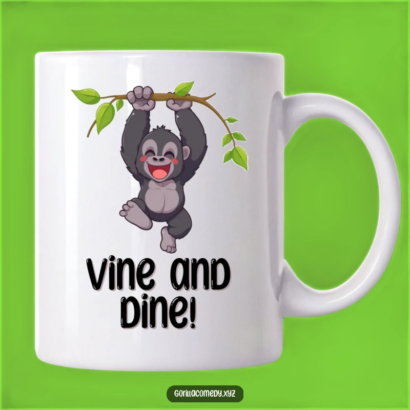 Funny Gorilla Swing Mug: A Hilarious Celebration Mug for Joyful Victories