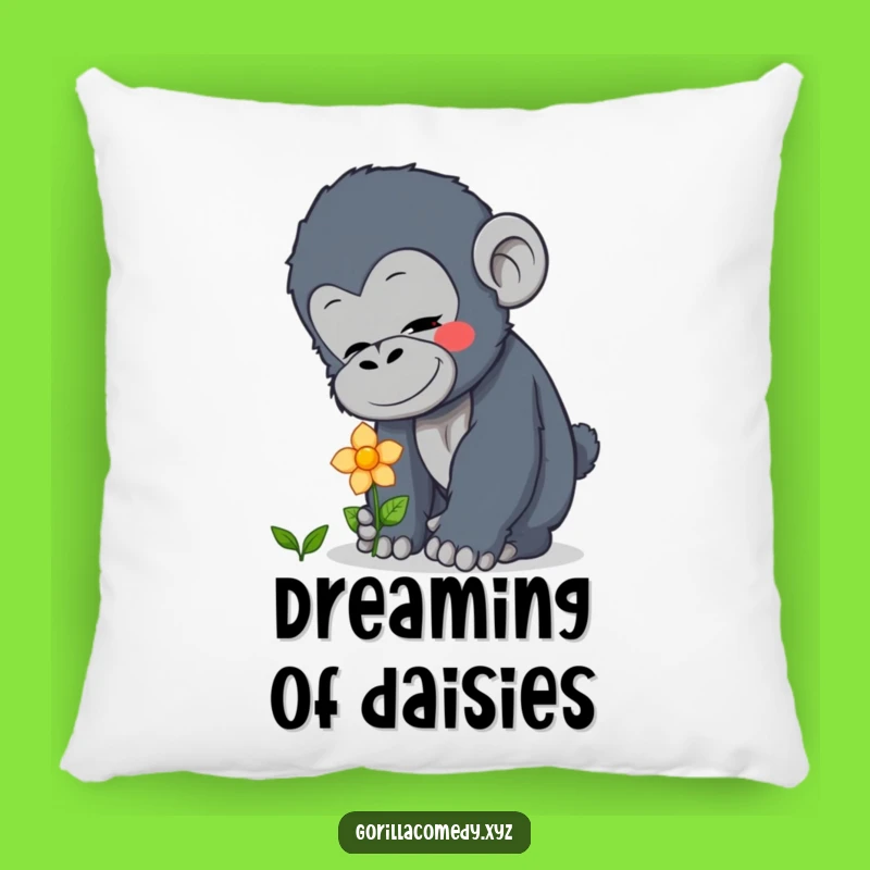 Funny Curious Gorilla Pillow - Softness and Wonder: A Plush Funny Gift