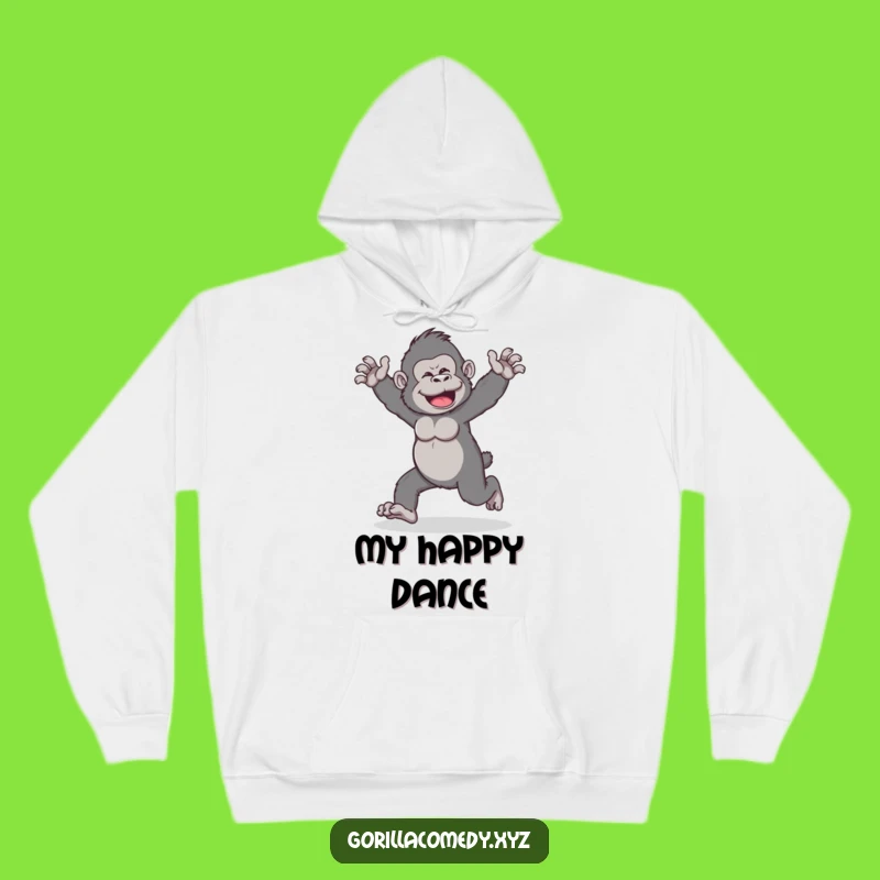 Funny Gorilla Walk Hoodie: Cozy Up with Hilarious Wobble Fun