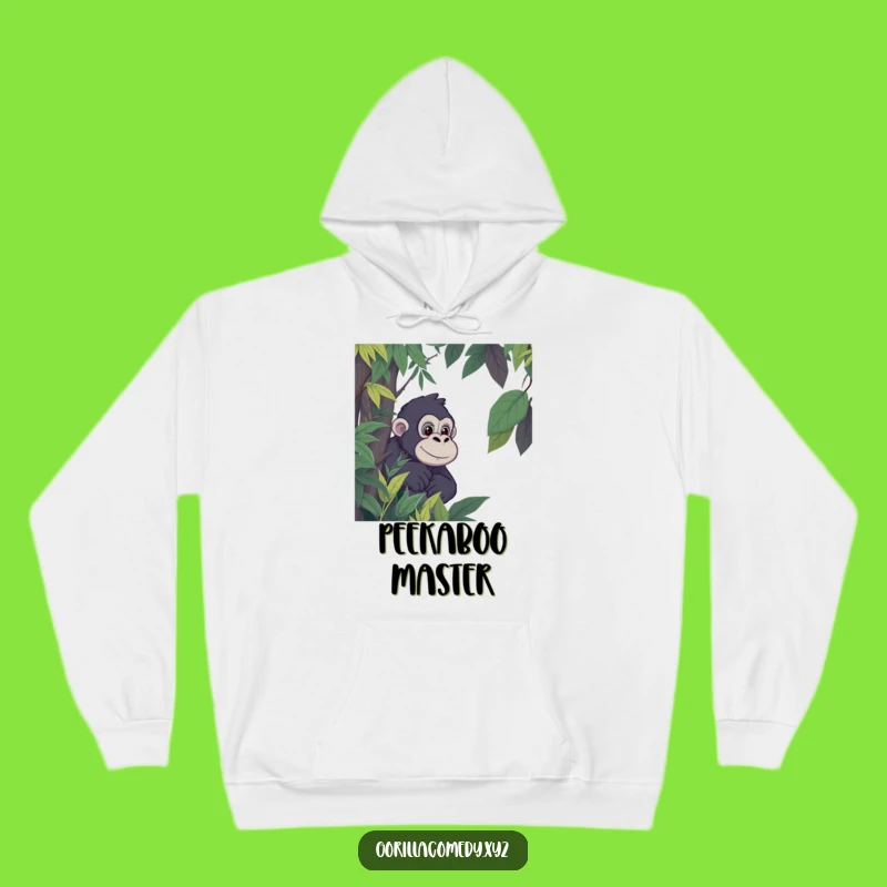 Cozy Funny Gorilla Hoodie: Stay Warm with Jungle Vibes, Your Perfect Gift!
