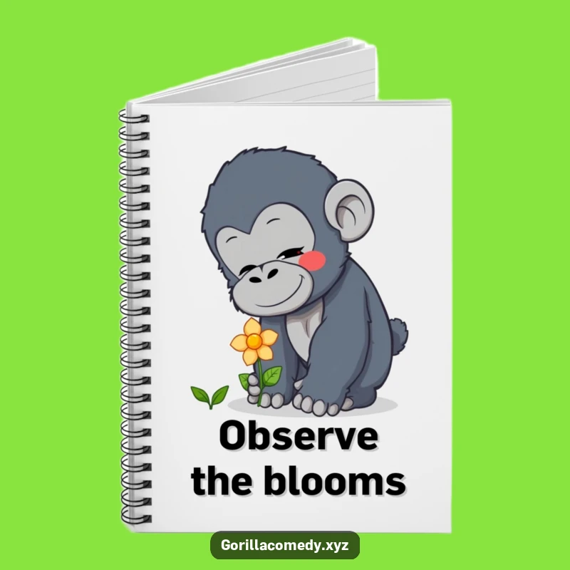 Funny Curious Gorilla Notebook - Journal Your Wonders: A Thoughtful Funny Gift