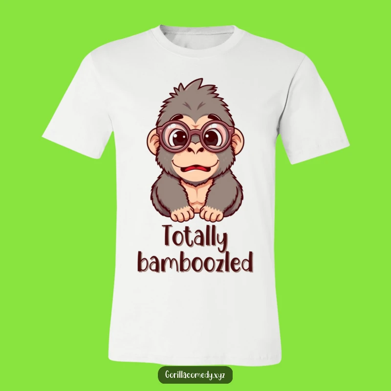 Funny Gorilla Glasses T-Shirt: Wear Your Surprise with Hilarious Style