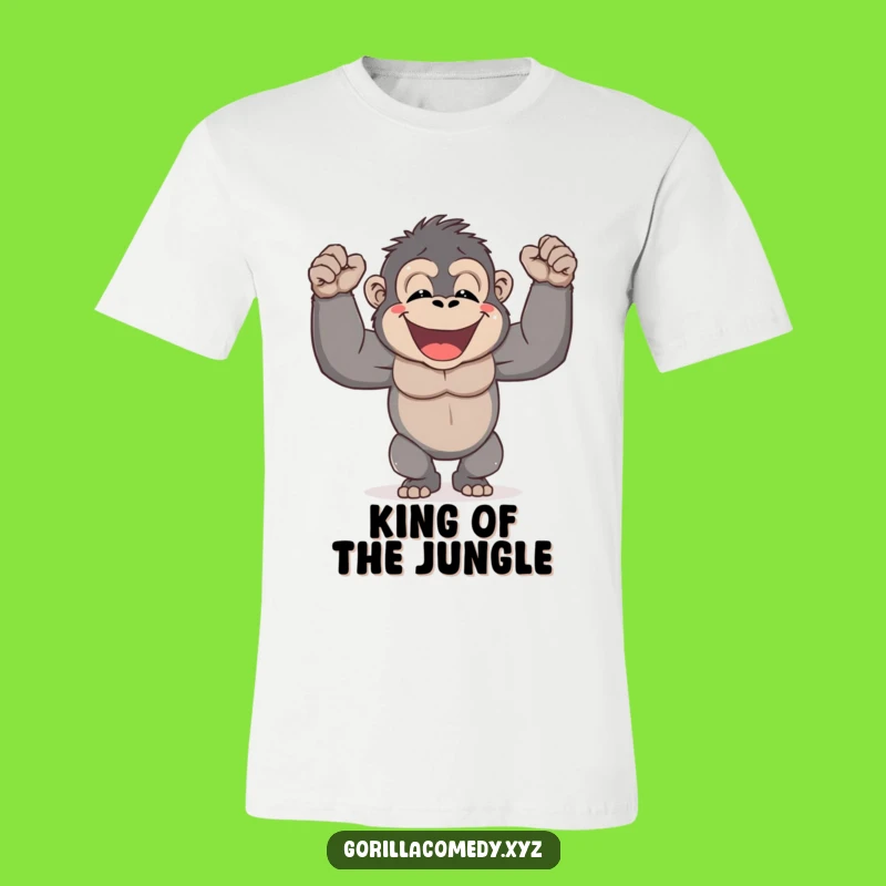 Funny Gorilla Power T-Shirt - Unleash Your Joy, Great Gift!